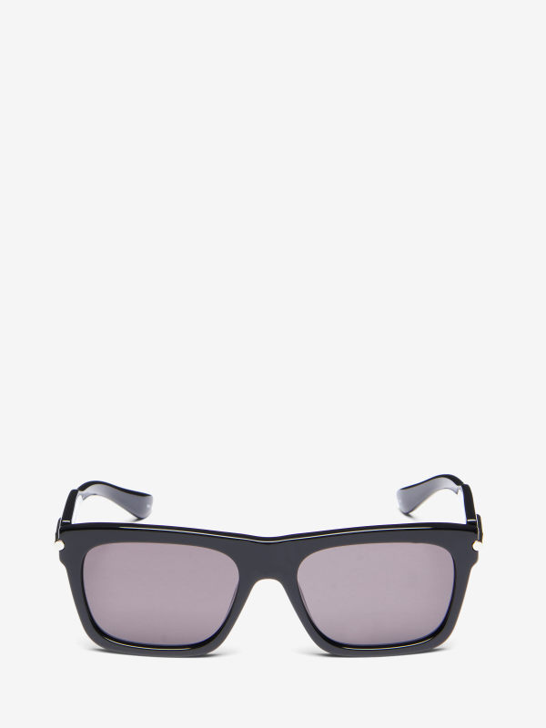 ALEXANDER MCQUEEN - City T-Bar Rectangular Sunglasses - Item 821702J07491297